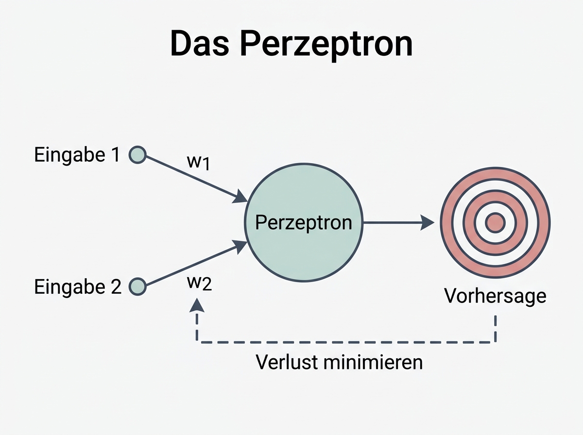 Grafische Darstellung: Input-Daten, Modell und statistischer Output